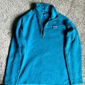 Women’s Patagonia Sweater, XL, teal green, like new